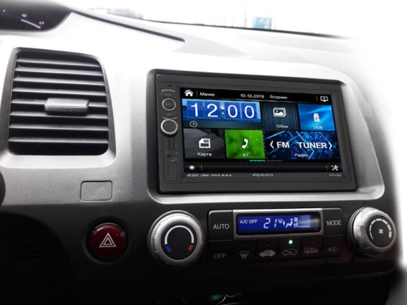 Автомагнитола Prology MPN-520 2DIN 4x55Вт v4.2 7" ПДУ RDS (PRMPN520)