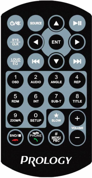 Автомагнитола Prology MPN-520 2DIN 4x55Вт v4.2 7" ПДУ RDS (PRMPN520)