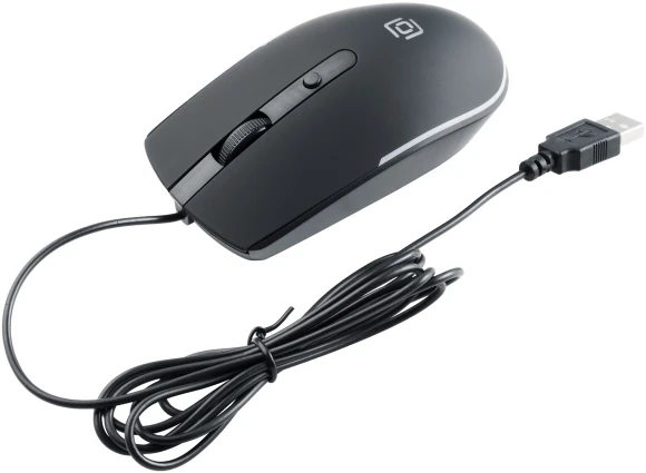 Мышь Оклик 100M черный оптическая 1600dpi USB для ноутбука 4but (1909417) Мышь Оклик 100M черный оптическая 1600dpi USB для ноутбука 4but (1909417)