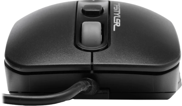 Мышь A4Tech Fstyler FM10T серый/черный оптическая 1600dpi USB для ноутбука 3but (FM10T GREY)