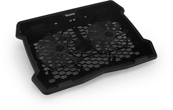 Подставка для ноутбука Buro BU-LCP150-B212 15" 335x265x22мм 74.35дБ 1xUSB 2x 140ммFAN 480г металлическая сетка/пластик черный Подставка для ноутбука Buro BU-LCP150-B212 15" 335x265x22мм 74.35дБ 1xUSB 2x 140ммFAN 480г металлическая сетка/пластик черный