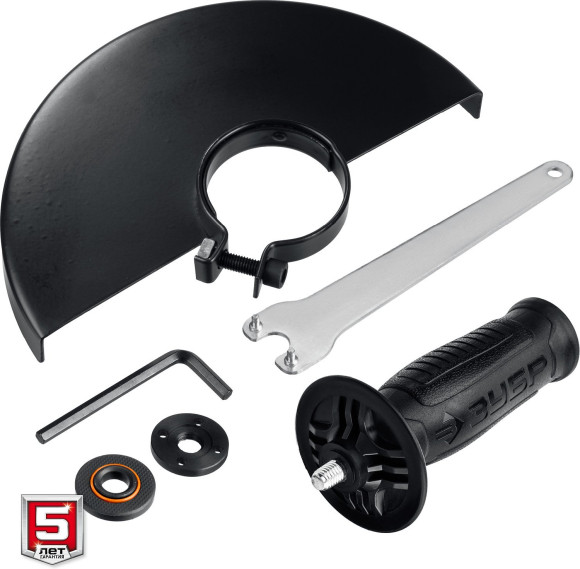 Углошлифовальная машина Зубр УШМ-150-1405 1400Вт 8500об/мин рез.шпин.:M14 d=150мм Углошлифовальная машина Зубр УШМ-150-1405 1400Вт 8500об/мин рез.шпин.:M14 d=150мм