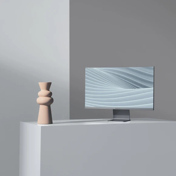 Монитор Digma Pro 27" Art S серый IPS LED 5ms 16:9 HDMI M/M матовая 400cd 178гр/178гр 3840x2160 60Hz FreeSync DP 4K USB 5.7кг