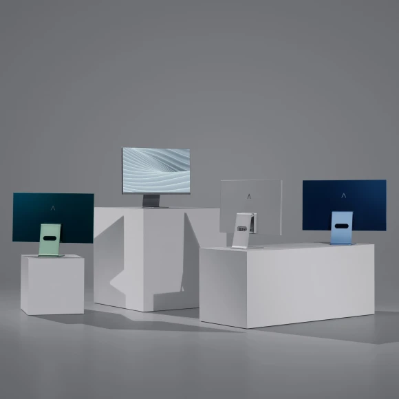 Монитор Digma Pro 27" Art S серый IPS LED 5ms 16:9 HDMI M/M матовая 400cd 178гр/178гр 3840x2160 60Hz FreeSync DP 4K USB 5.7кг