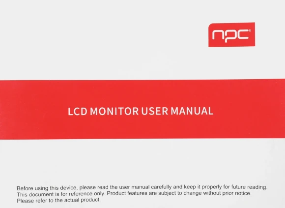 Монитор NPC 34" MP3414 черный VA LED 21:9 HDMI M/M матовая HAS Piv 3000:1 250cd 178гр/178гр 3440x1440 165Hz G-Sync FreeSync DP 2K 9кг