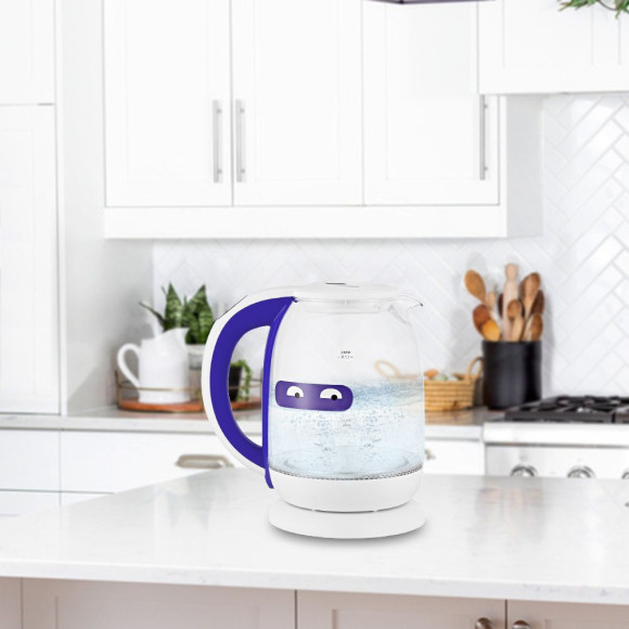 Чайник электрический Kitfort КТ-6612-2 1.7л. 2200Вт белый корпус: металл/пластик Чайник электрический Kitfort КТ-6612-2 1.7л. 2200Вт белый корпус: металл/пластик