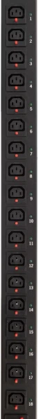 Блок распределения питания Powercom PDU-16AVMS20-18C13-2C19 Блок распределения питания Powercom PDU-16AVMS20-18C13-2C19