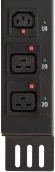 Блок распределения питания Powercom PDU-16AVMS20-18C13-2C19 Блок распределения питания Powercom PDU-16AVMS20-18C13-2C19