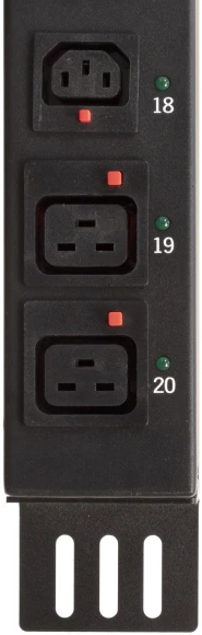 Блок распределения питания Powercom PDU-16AVMS20-18C13-2C19 Блок распределения питания Powercom PDU-16AVMS20-18C13-2C19