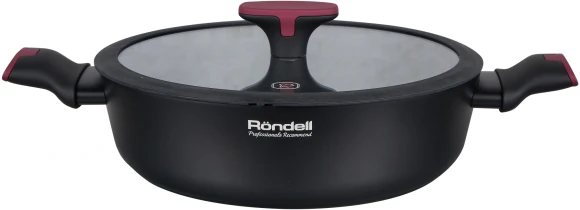 Сотейник Rondell Lilac RDA-1981 3.5л. d=26см (с крышкой) черный