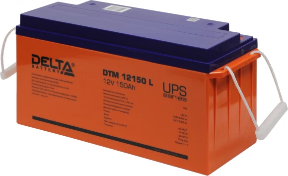 Батарея для ИБП Delta DTM 12150 L 12В 150Ач Батарея для ИБП Delta DTM 12150 L 12В 150Ач