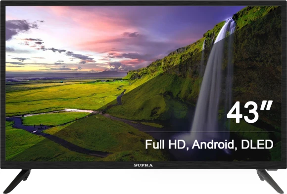 Телевизор LED Supra 43" STV-LC43ST0045F черный FULL HD 60Hz DVB-T DVB-T2 DVB-C USB WiFi Smart TV (RUS) Телевизор LED Supra 43" STV-LC43ST0045F черный FULL HD 60Hz DVB-T DVB-T2 DVB-C USB WiFi Smart TV (RUS)