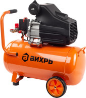 Компрессор поршневой Вихрь КМП-300/50 масляный 300л/мин 50л 2000Вт оранжевый/черный