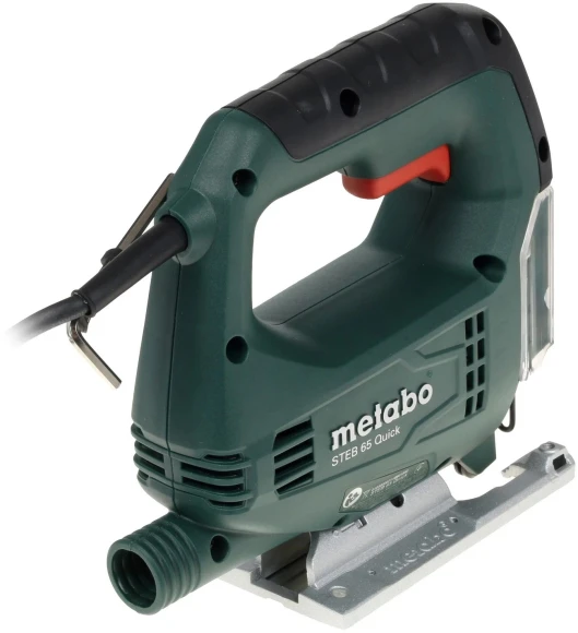 Лобзик Metabo STEB 65 Quick 450Вт 3000ходов/мин от электросети (кейс в комплекте)
