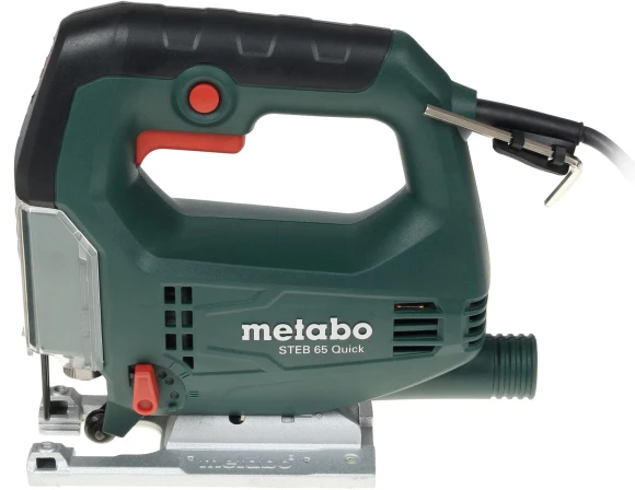 Лобзик Metabo STEB 65 Quick 450Вт 3000ходов/мин от электросети (кейс в комплекте)