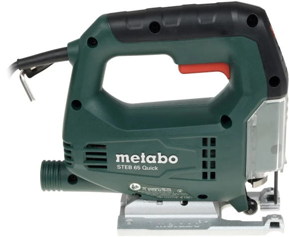 Лобзик Metabo STEB 65 Quick 450Вт 3000ходов/мин от электросети (кейс в комплекте)