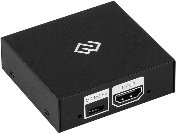 Сплиттер аудио-видео Digma DHSP-v1.4x2 HDMI (f)/2хHDMI (f) черный Сплиттер аудио-видео Digma DHSP-v1.4x2 HDMI (f)/2хHDMI (f) черный