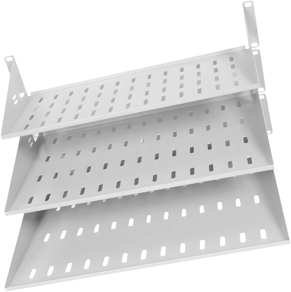 Полка стационарная ЦМО МС-20 2U нагр.:15кг. 19" 200мм серый (упак.:1шт) Полка стационарная ЦМО МС-20 2U нагр.:15кг. 19" 200мм серый (упак.:1шт)