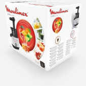 Соковыжималка шнековая Moulinex ZU150110 150Вт белый/черный Соковыжималка шнековая Moulinex ZU150110 150Вт белый/черный