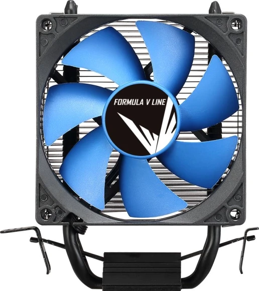 Устройство охлаждения(кулер) Formula Ice Boid 2PSDA Soc-AM5/AM4/1200/1700/1851 черный/синий 4-pin 17-34dB Al+Cu 100W Ret Устройство охлаждения(кулер) Formula Ice Boid 2PSDA Soc-AM5/AM4/1200/1700/1851 черный/синий 4-pin 17-34dB Al+Cu 100W Ret