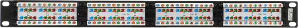 Патч-панель ITK PP24-1UC5EU-D05 19" 1U 24xRJ45 кат.5E UTP