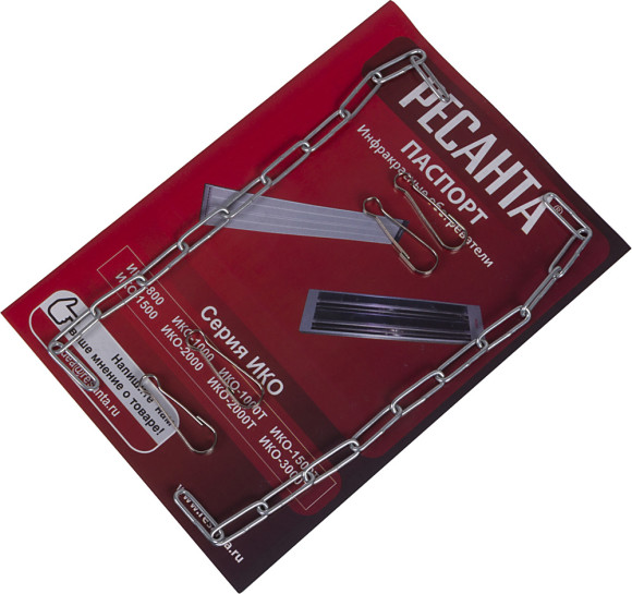 Обогреватель инфракрасный Ресанта ИКО-1000 1000Вт белый