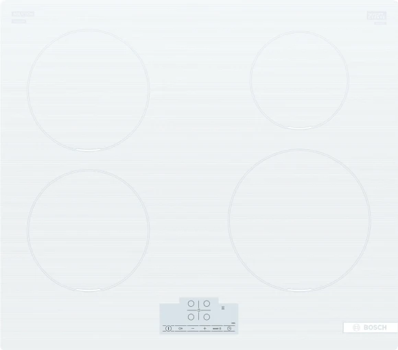 Индукционная варочная поверхность Bosch Serie 6 PUE612BB1E белый