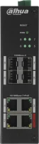 Коммутатор Dahua DH-HS4408-4ET-96 (L2) 4x100Мбит/с 4x1Гбит/с 4SFP 4PoE 96W управляемый