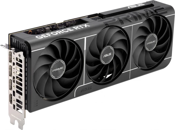 Видеокарта Asus PCI-E 5.0 PRIME-RTX5060TI-O16G NVIDIA GeForce RTX 5060TI 16Gb 128bit GDDR7 2647/28000 HDMIx1 DPx3 HDCP Ret