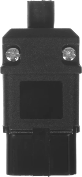 Вилка Hyperline CON-IEC320C20 (упак.:1шт) 1м черный