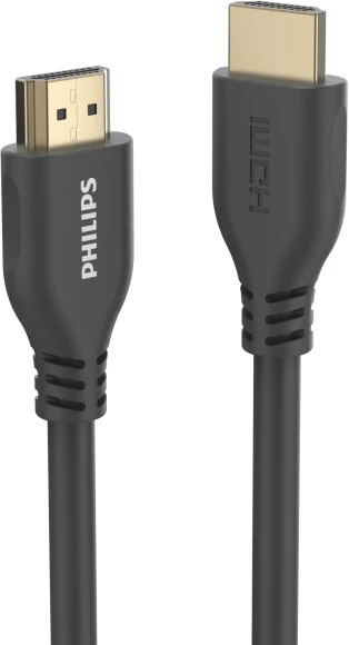 Кабель аудио-видео Philips 4K 60Гц Ultra HD HDMI (m)/HDMI (m) 5м. позолоч.конт. черный (SWV4150/56)