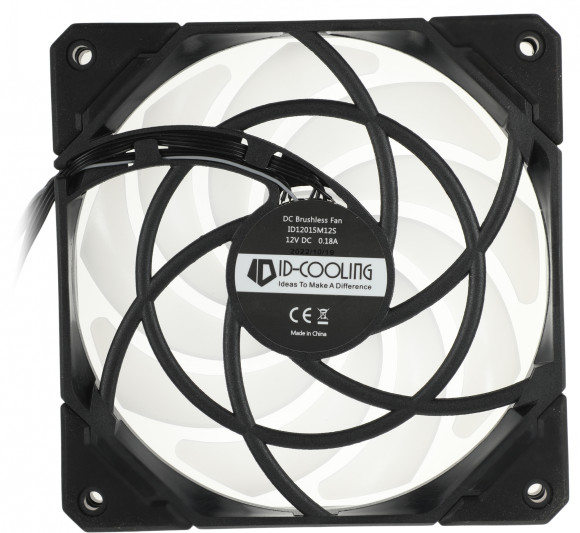 Вентилятор для корпуса ID-Cooling NO-12015-XT ARGB 120х120x15 черный 4-pin 31дБ (NO-12015-XT ARGB) Ret Вентилятор для корпуса ID-Cooling NO-12015-XT ARGB 120х120x15 черный 4-pin 31дБ (NO-12015-XT ARGB) Ret