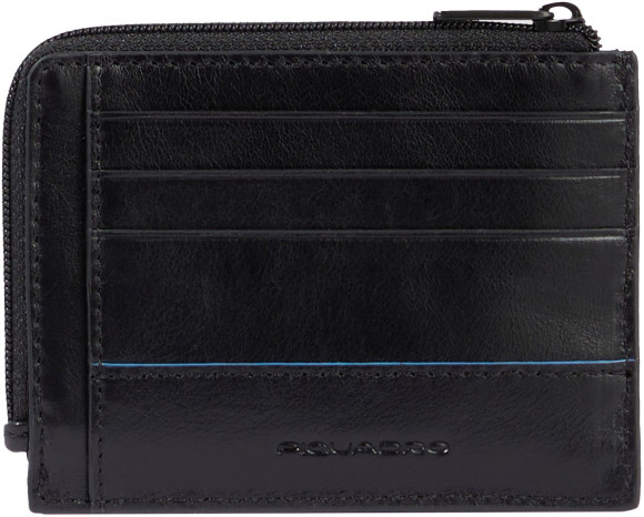 Кошелек мужской Piquadro Blue Square Revamp PP4822B2VR/N черный натур.кожа Кошелек мужской Piquadro Blue Square Revamp PP4822B2VR/N черный натур.кожа