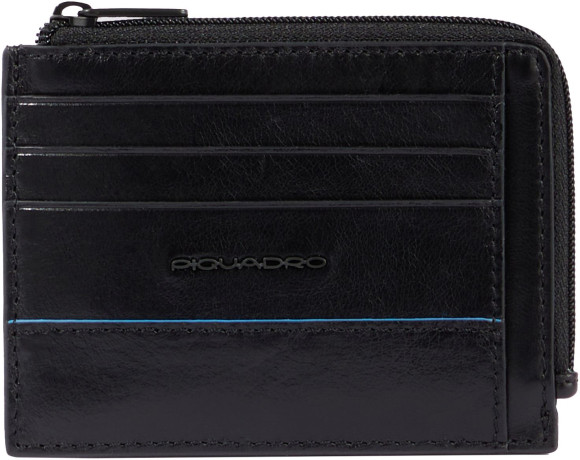 Кошелек мужской Piquadro Blue Square Revamp PP4822B2VR/N черный натур.кожа Кошелек мужской Piquadro Blue Square Revamp PP4822B2VR/N черный натур.кожа