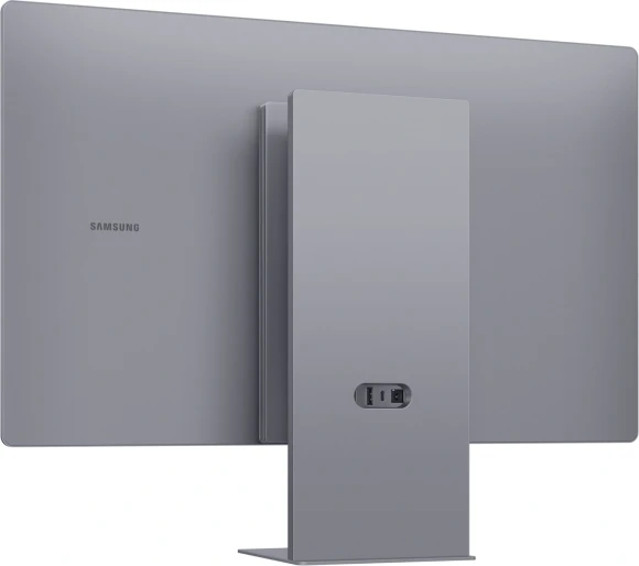 Монитор Samsung 32" Smart Monitor M9 LS32FM902SIXCI графитовый серый OLED LED 16:9 HDMI M/M Cam матовая HAS 250cd 178гр/178гр 3840x2160 165Hz FreeSync Premium Pro DP 4K USB 8.4кг