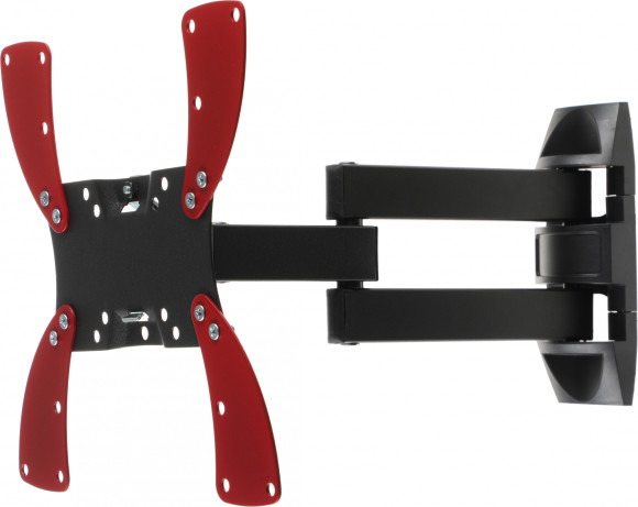 Кронштейн для телевизора Holder LCDS-5066 черный 22"-42" макс.30кг настенный поворот и наклон Кронштейн для телевизора Holder LCDS-5066 черный 22"-42" макс.30кг настенный поворот и наклон