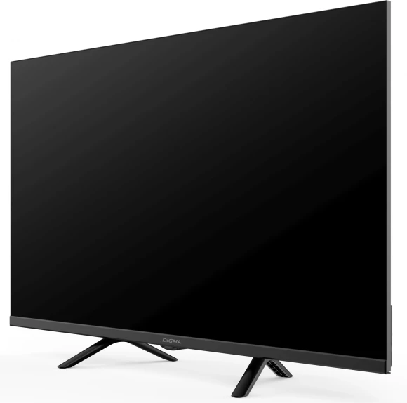 Телевизор LED Digma 32" DM-LED32SBB34 Салют ТВ Frameless Metal черный HD 60Hz DVB-T DVB-T2 DVB-C DVB-S DVB-S2 USB WiFi Smart TV