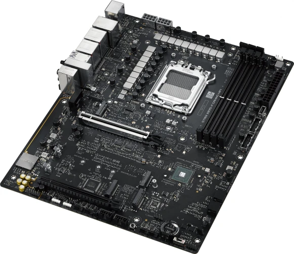 Материнская плата Asus ROG STRIX X870-F GAMING WIFI Socket AM5 AMD X870 4xDDR5 ATX AC`97 8ch(7.1) 2.5Gg RAID+HDMI+DP