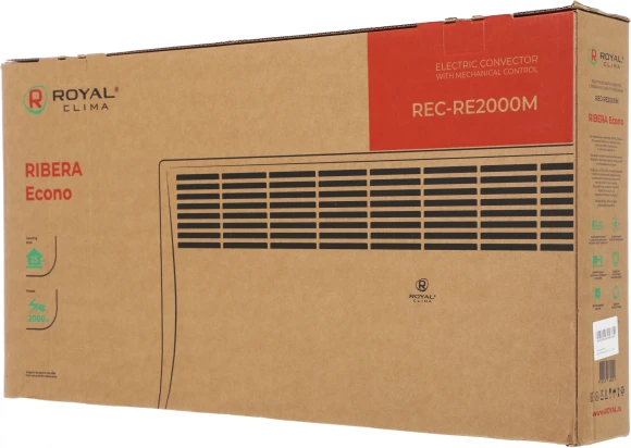 Конвектор Royal Clima Ribera Econo REC-RE2000M 2000Вт белый Конвектор Royal Clima Ribera Econo REC-RE2000M 2000Вт белый