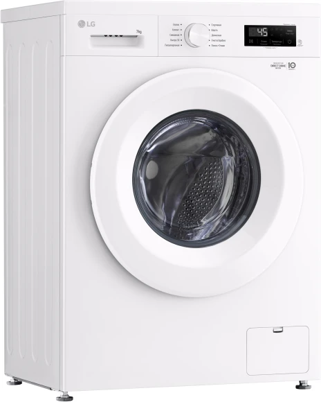 Стиральная машина LG F2Y1HS3W класс: A загр.фронтальная макс.:7кг белый инвертор Стиральная машина LG F2Y1HS3W класс: A загр.фронтальная макс.:7кг белый инвертор