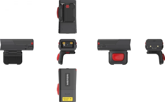 Сканер штрих-кода Meferi MS300R 1D/2D беспроводной черный (MS300R-WS2ANSST) Zebra SE4107 1000мАч