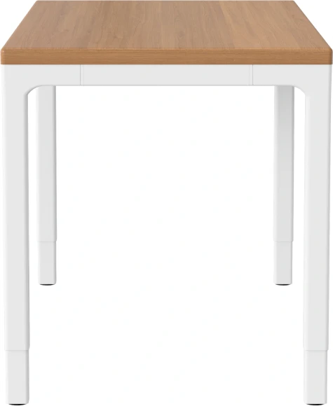 Стол для компьютера Cactus CS-ET-WWD электропривод столешница массив тропического дерева Сипо Махагони белый красное дерево каркас белый 160x75x80см