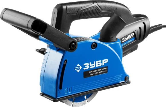 Штроборез Зубр Профессионал ЗШ-П30-1400 ПСТ 8800об/мин 1400W синий