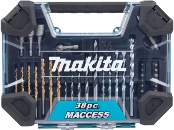 Набор принадлежностей Makita MACCESS 38 предметов (жесткий кейс)