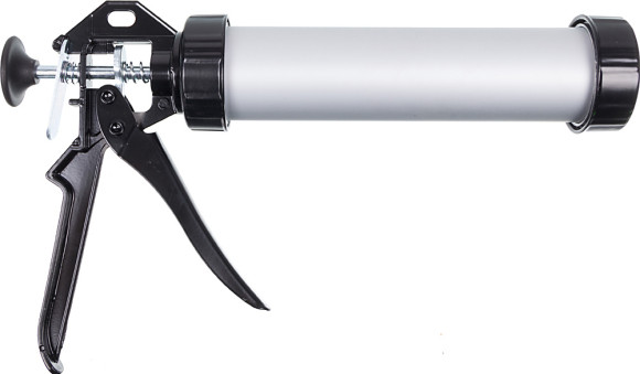 Пистолет для герметика Вихрь 73/3/6/2 механический закрытый серебристый/черный