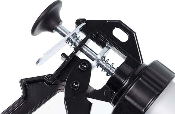 Пистолет для герметика Вихрь 73/3/6/2 механический закрытый серебристый/черный