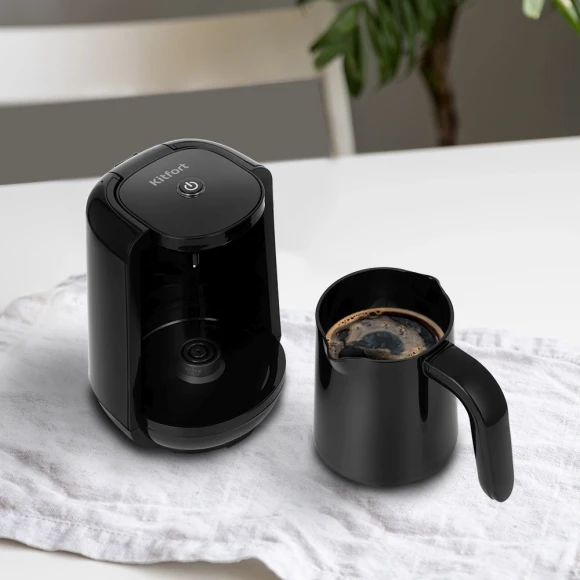 Кофеварка Электрическая турка Kitfort КТ-761-1 480Вт черный