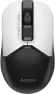 Мышь A4Tech Fstyler FG12S Panda белый/черный оптическая 1200dpi silent беспров. USB 3but