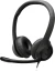 Наушники с микрофоном Logitech H390 черный 1.9м накладные USB оголовье (981-000485)