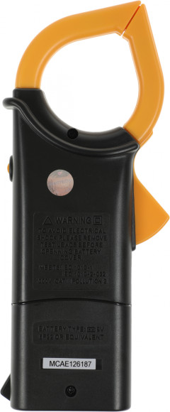 Клещи токоизмерительные Mastech M266F цифр. измер.ток:переменный черный/желтый (13-1304)